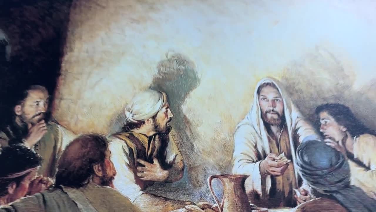 イエス・キリストの最後の晩餐、キリスト教のキャンバス、最後の晩餐の