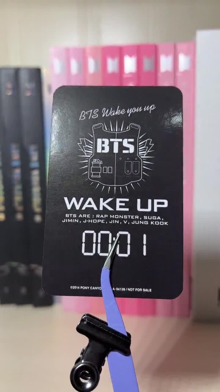 Bts Wake up Japanese Album Photocard - Etsy