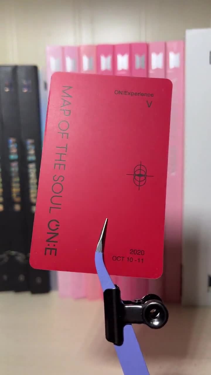 Bts Mots On:e Blu-ray Photocard - Etsy