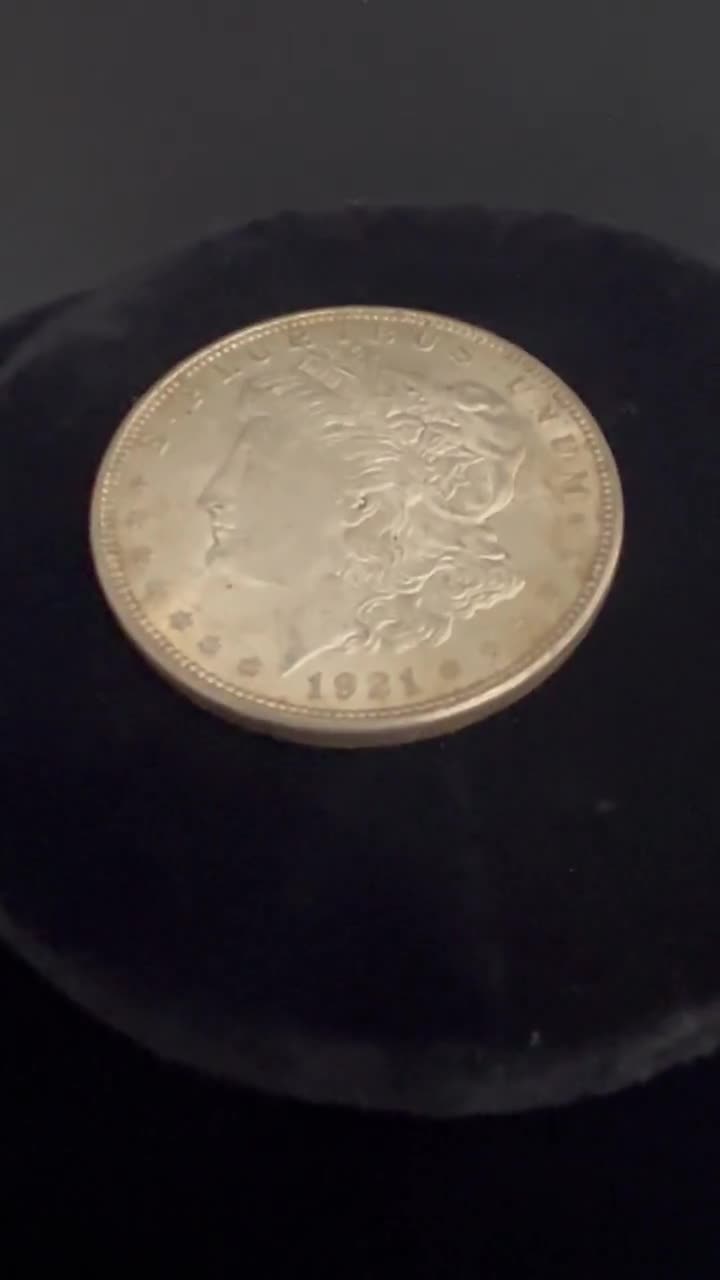 1921 Morgan Silver Dollar: Vintage Liberty Head U.S. Coin - Etsy
