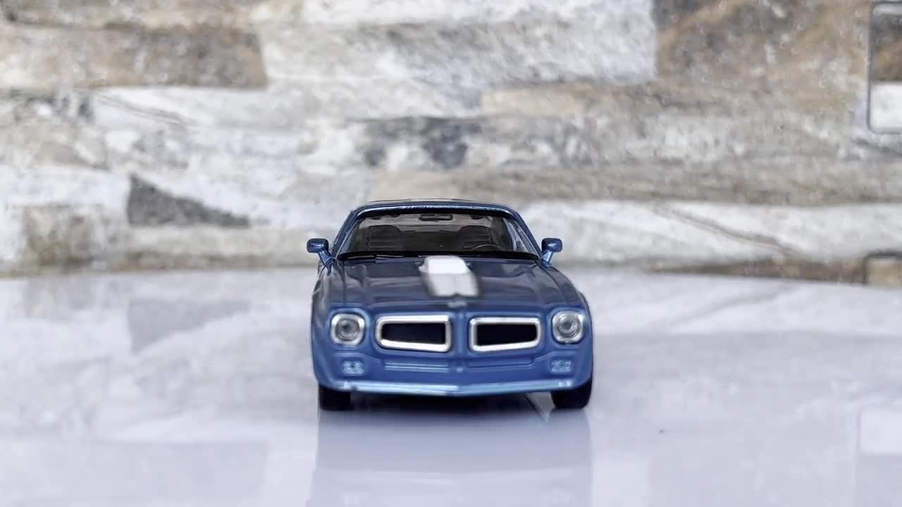 Pontiac Firebird TRANS AM 1972, 1/36 Diecast Car, 1/36 Scale Model