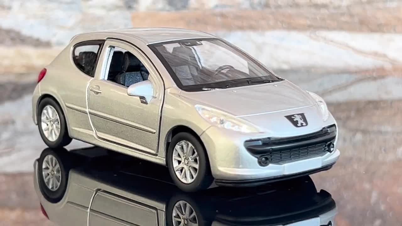 Peugeot 207 | 1/36 Scale Model Car | Diecast Car Model | Die Cast