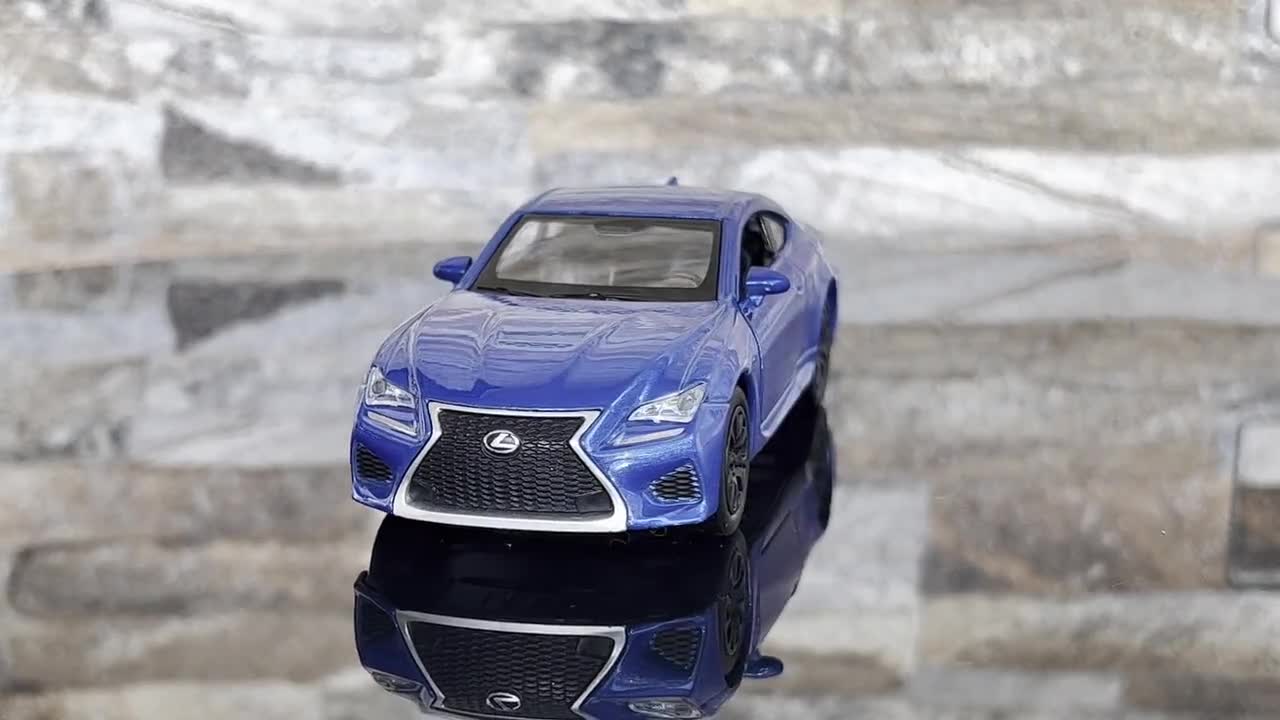 レクサス RC F、1/38 ダイキャストカー、1/38 スケールモデルカー
