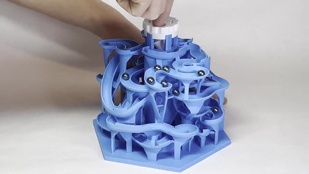Zenith (file) - A 3D Printed Marble Machine; Digital STL Files - Etsy