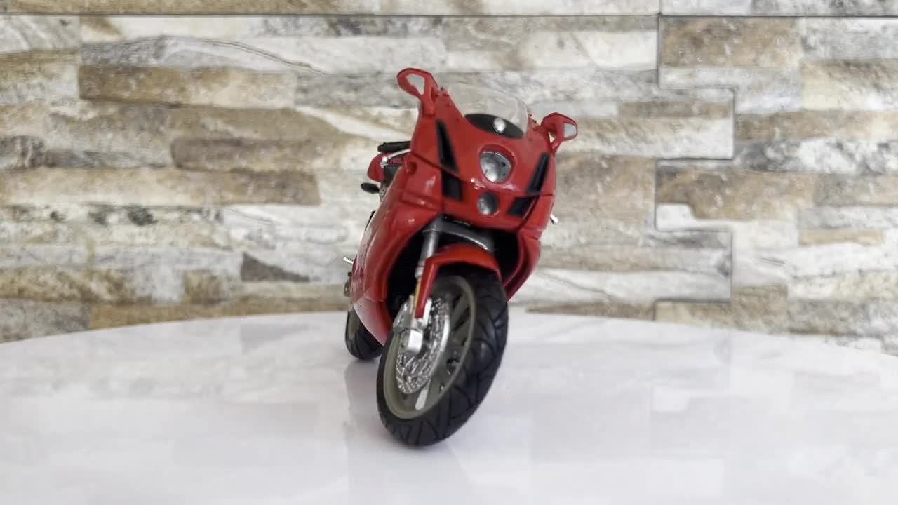 Ducati 999, Scale 1/12 Model Motorcycle, Diecast Motorcycle, 1/12