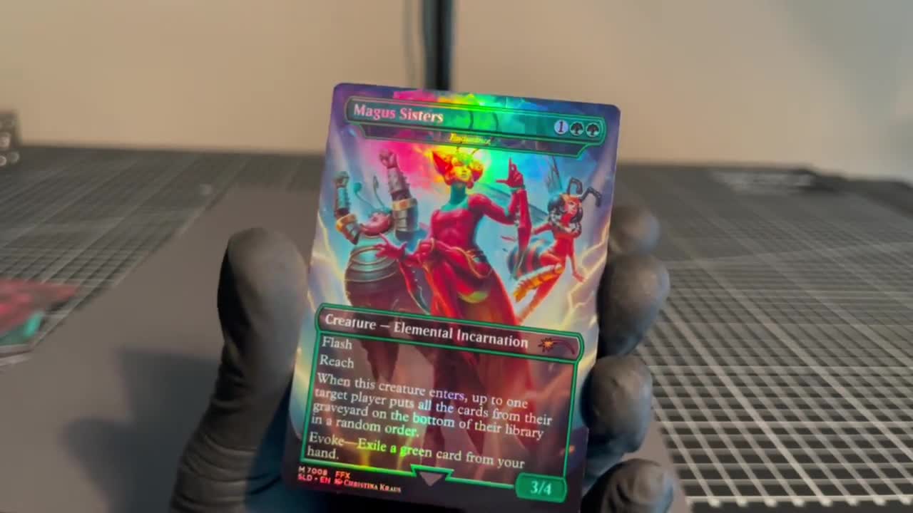 FF X MTG Holo Foil Proxy Card - Magus Sisters - Gloss Finish - - Etsy