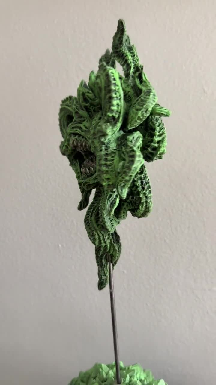 H.p.lovecraft's Azathoth Statue, Hand Painted Resin Sculpture