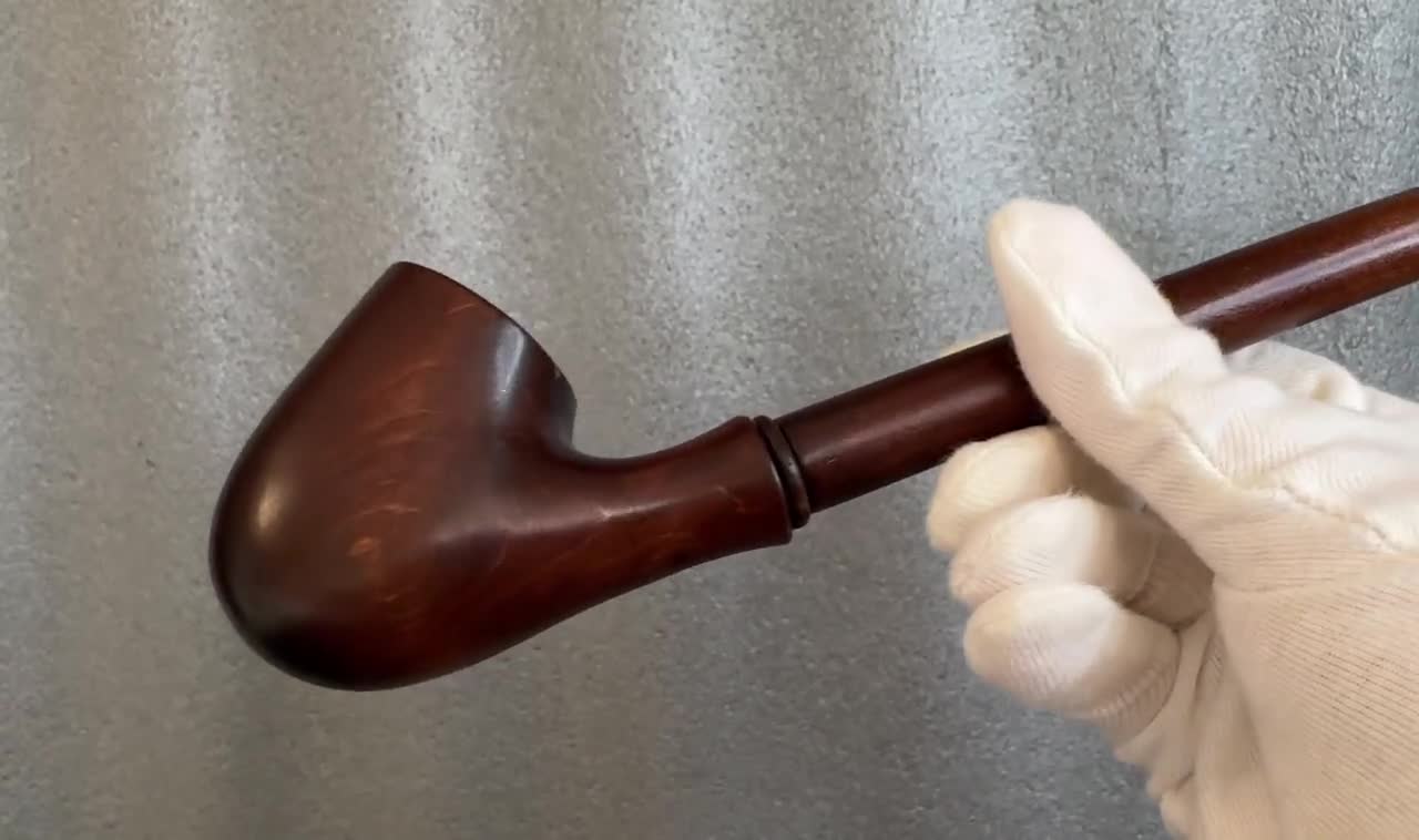 タバコパイプ 19.1インチ ロングステム ハンドメイド 高級木製チャーチ