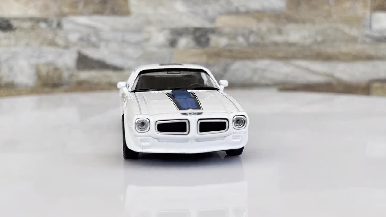 Pontiac Firebird TRANS AM 1972, 1/36 Diecast Car, 1/36 Scale Model