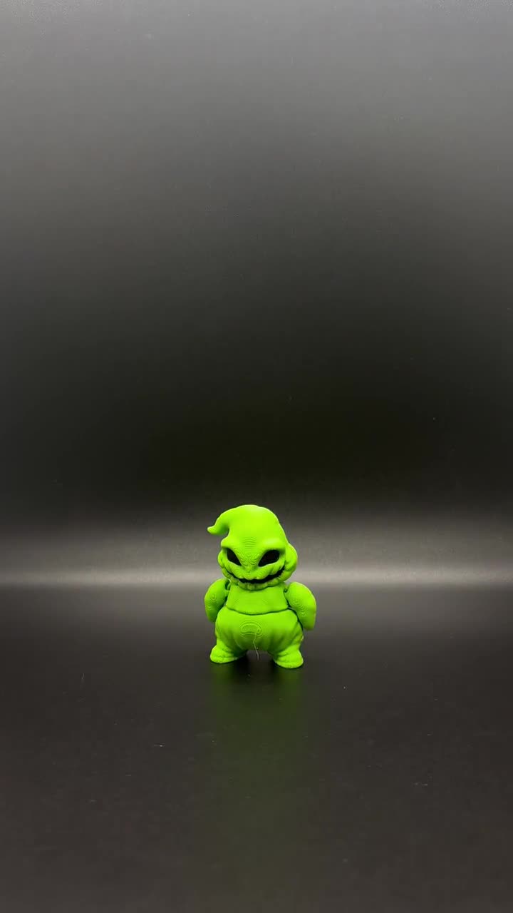 Articulating Oogie Boogie – 3D Printed Figure | Multiple Sizes