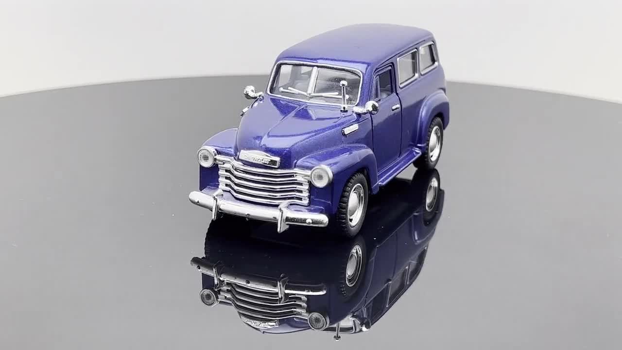 シボレー サバーバン 1950 | ヴィンテージ モデルカー | 1/36 ダイ