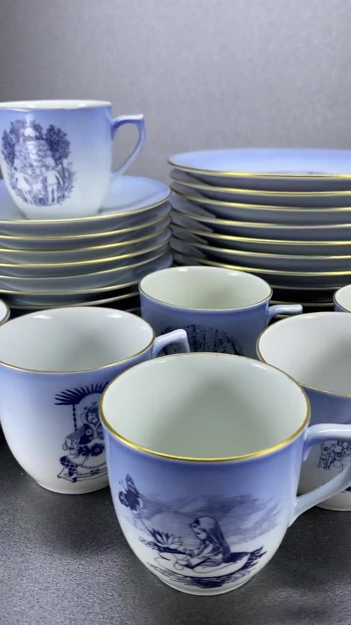 Bing & Grondahl, Royal Copenhagen Porcelain, the Lucia Service