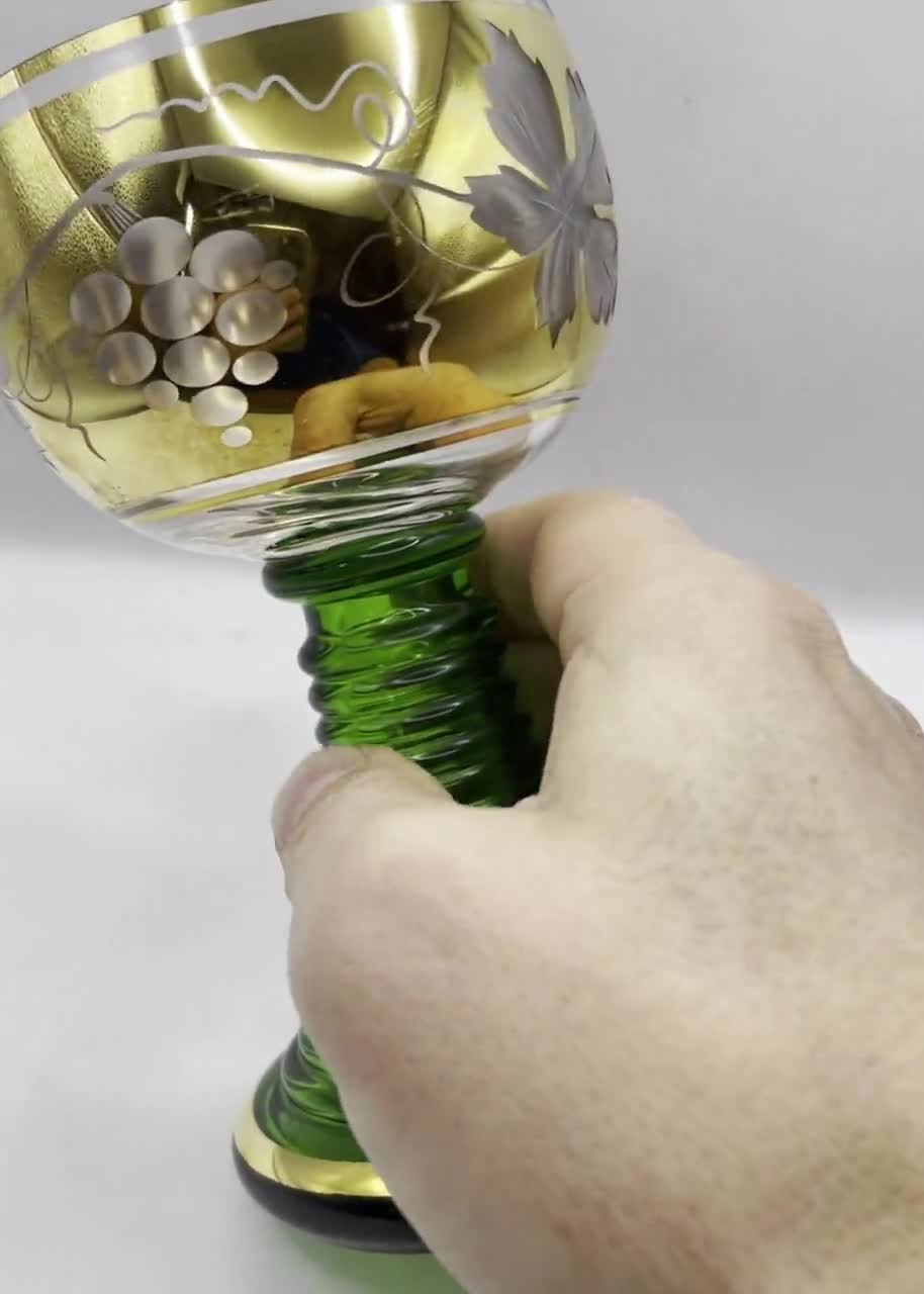 ヴィンテージのレーマー/白ワイングラス（250ml）。ドイツ製。2338