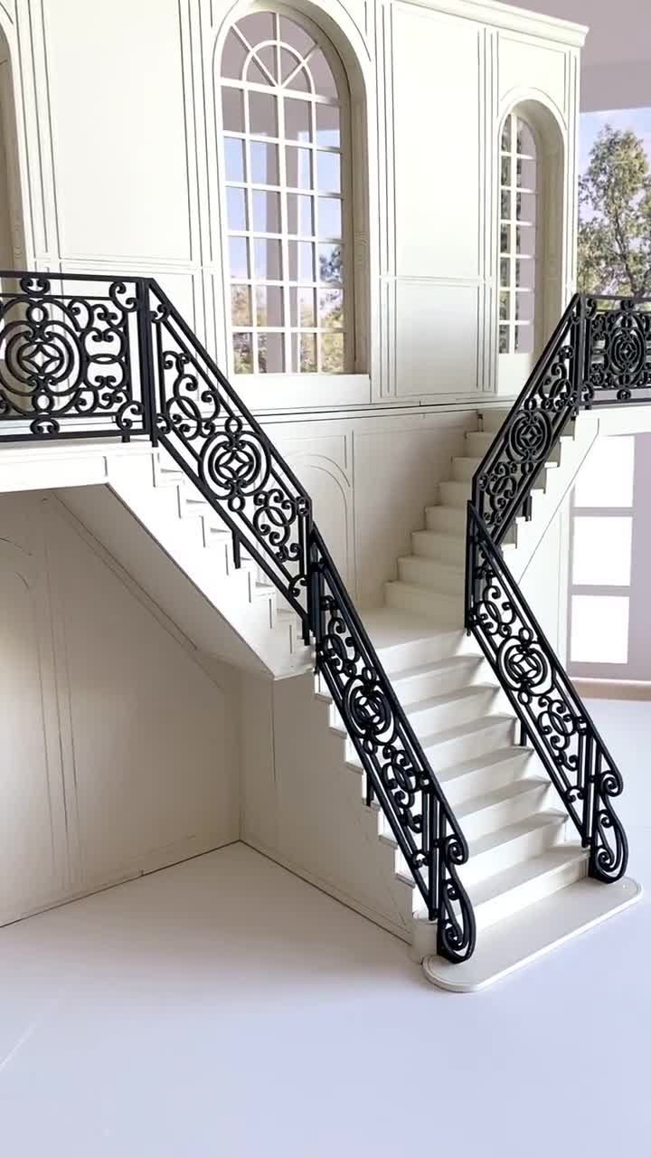 1:12 Scale Split Staircase – the Grand Hotel Selection DIY Kit