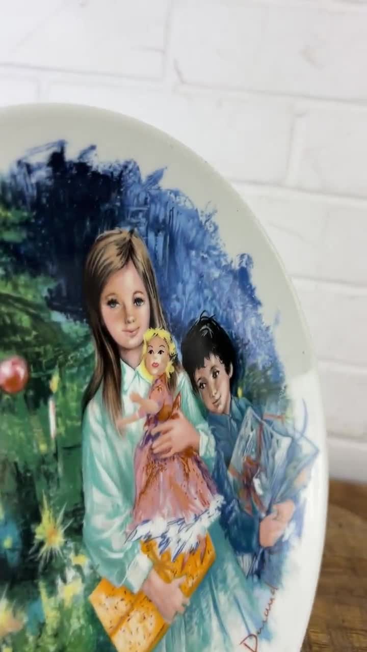 クルーゼンシュテルン号 コレクターズプレート(ヴィンテージ） 1980 Cécile Et Raoul Collector's Plate by Paul Durand Limited