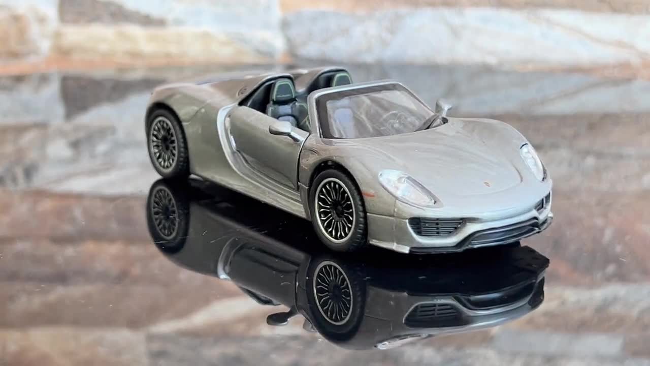 Porsche 918 Spyder | Model Car | 1/41 Diecast Car | 1/41 Scale