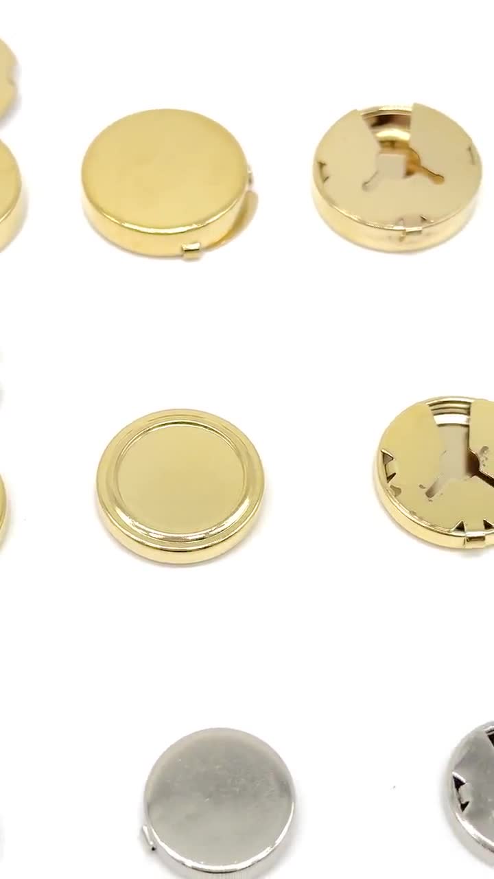 6 Pcs Vintage Button Covers: Decorative DIY Fashion Set - Etsy