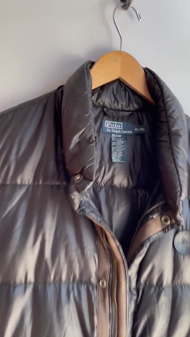 POLO RL / Vintage Puffer Vest / Fall - Winter Puffer / Down Filled