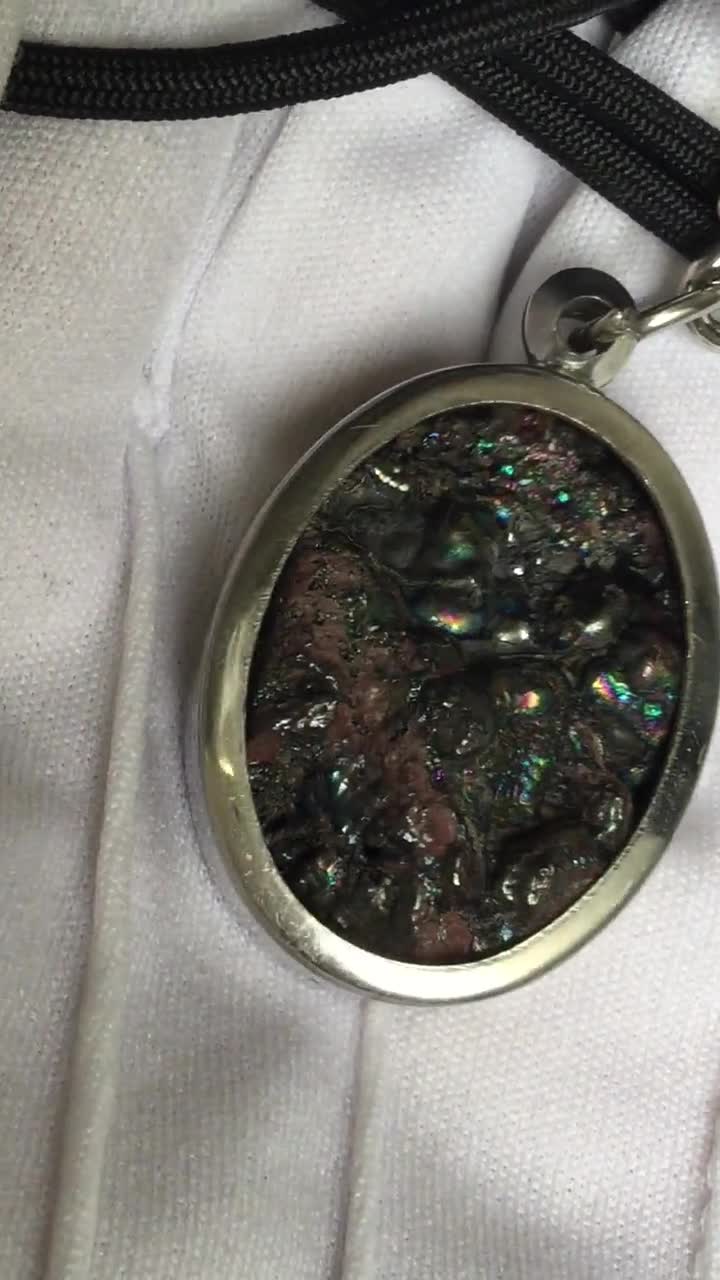 Rare 7 Color Rainbow Leklai Stone / Powerful Sacred Pendant / Thai