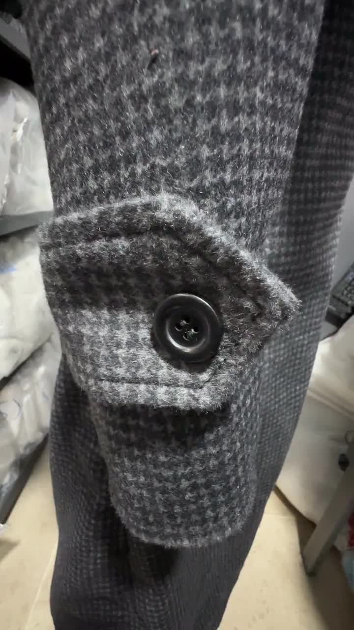 Jenna Ortega Wednesday Season 2 Wednesday Addams Tweed Black Coat