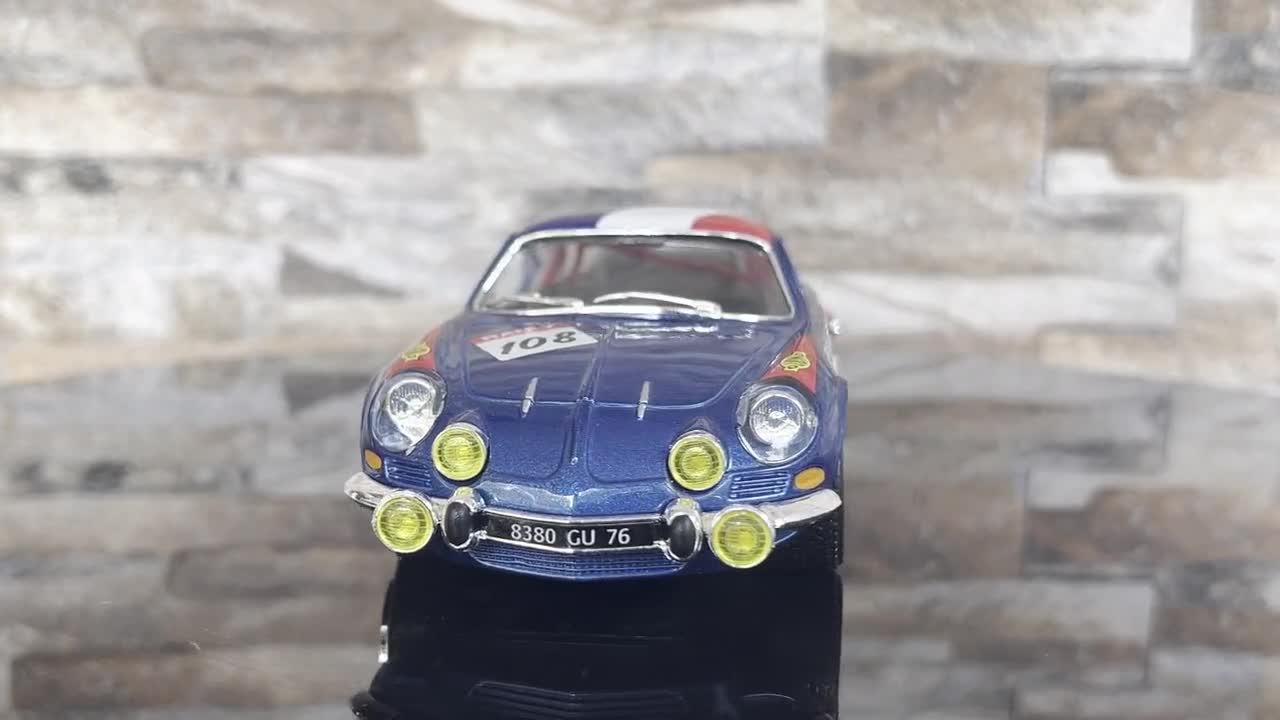 アルピーヌ ルノー A110 1600S | モデルカー | スケール 1/24 モデル