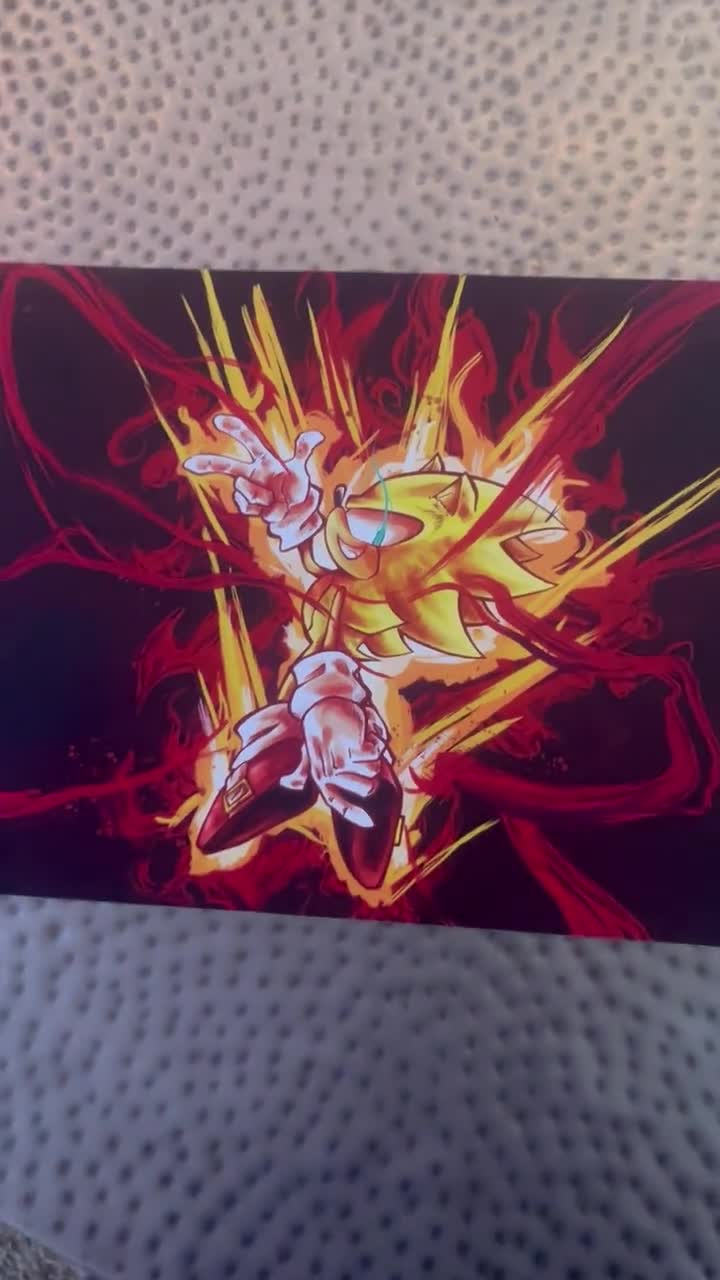 スーパーソニック2 11インチ×17インチ セミグロスポスター - Etsy 日本