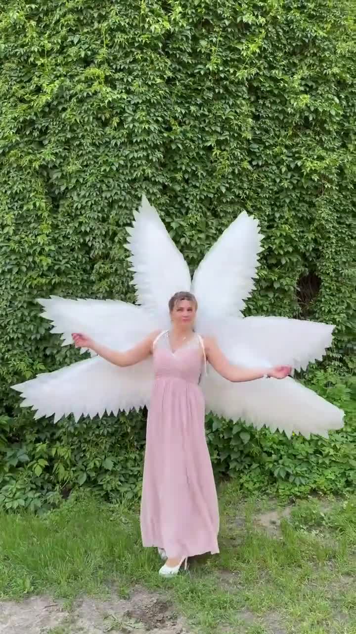 セラフィムの天使の羽根（写真撮影用）、お祭り、コスプレ、ハロウィン