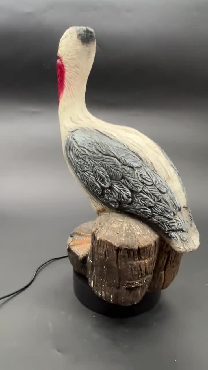Vintage Pelican Figurine - Etsy