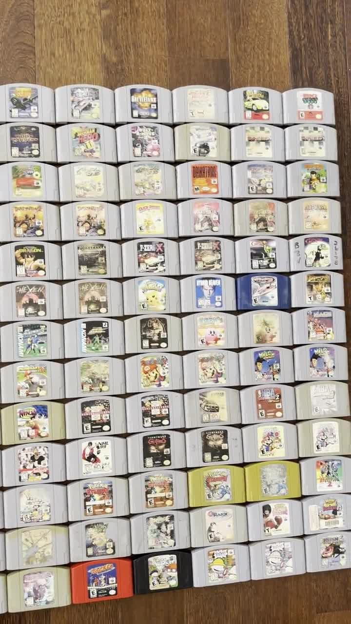 ニンテンドー64（N64）ビデオゲームコレクション *お好きなものをお
