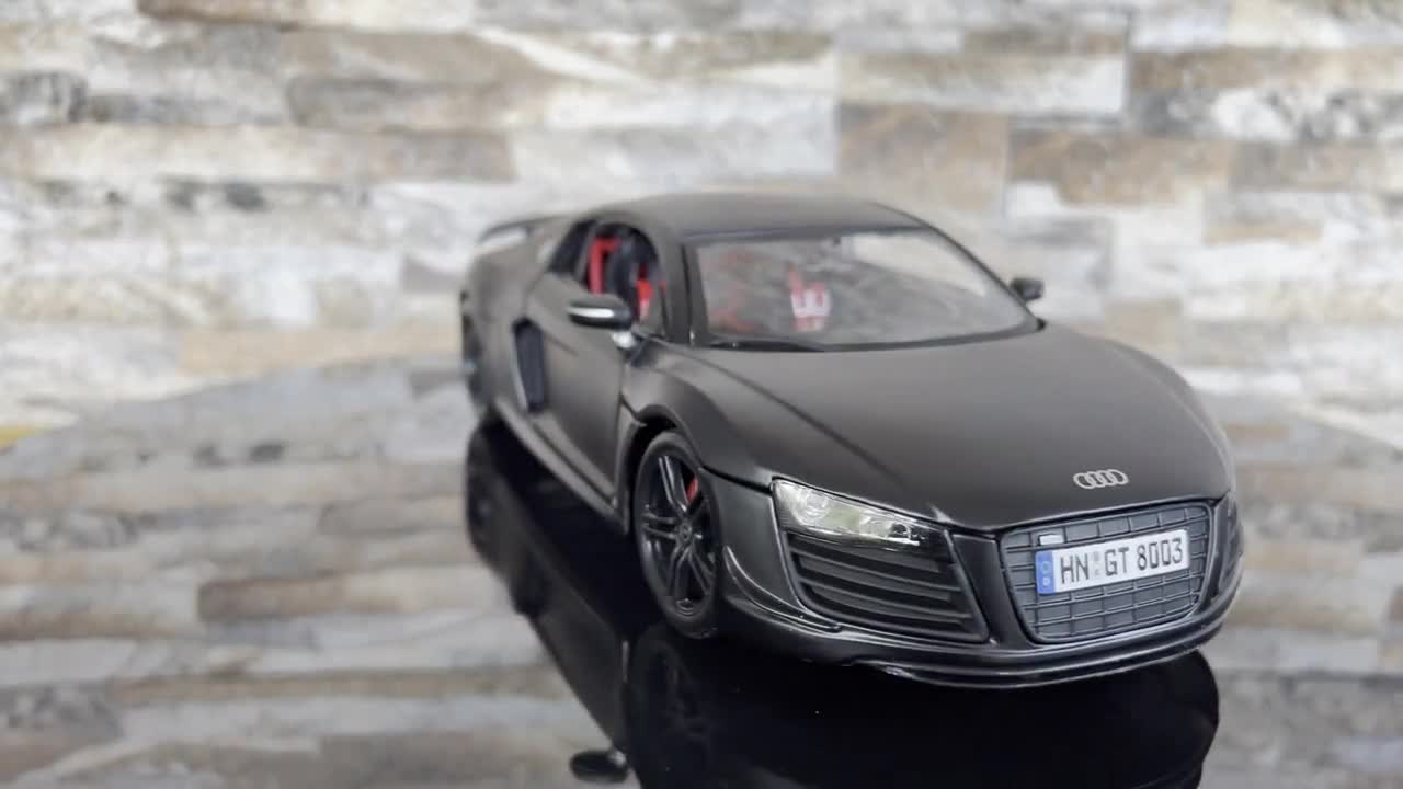 Audi R8 GT, Model Car, Diecast Car, 1/18 Scale Model Car