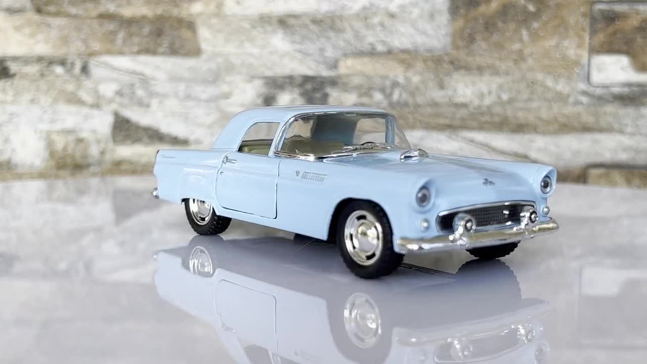 Ford Thunderbird 1955 | 1/36 Diecast Car | 1/36 Scale Model Car