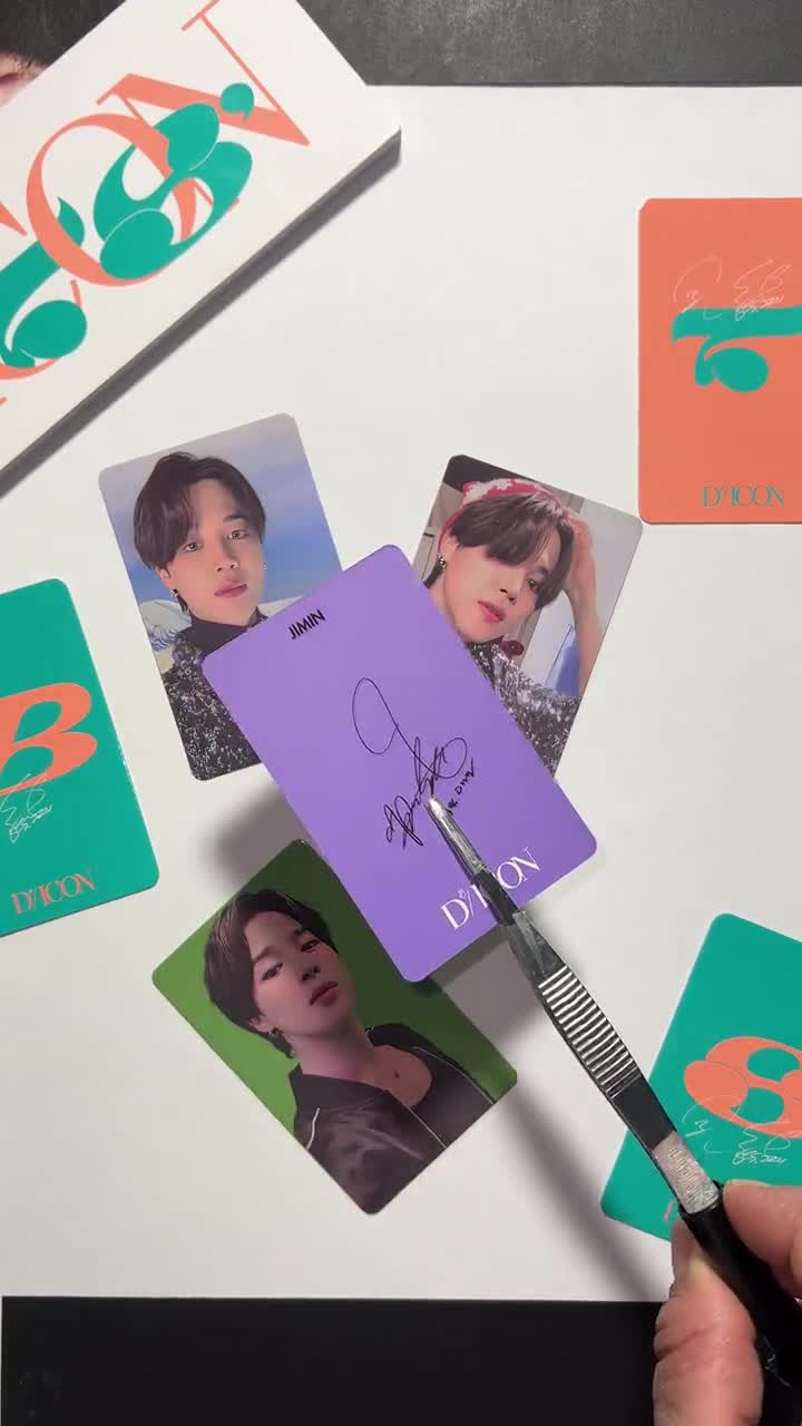 Bts Dicon D'festa Jimin Photocard - Etsy