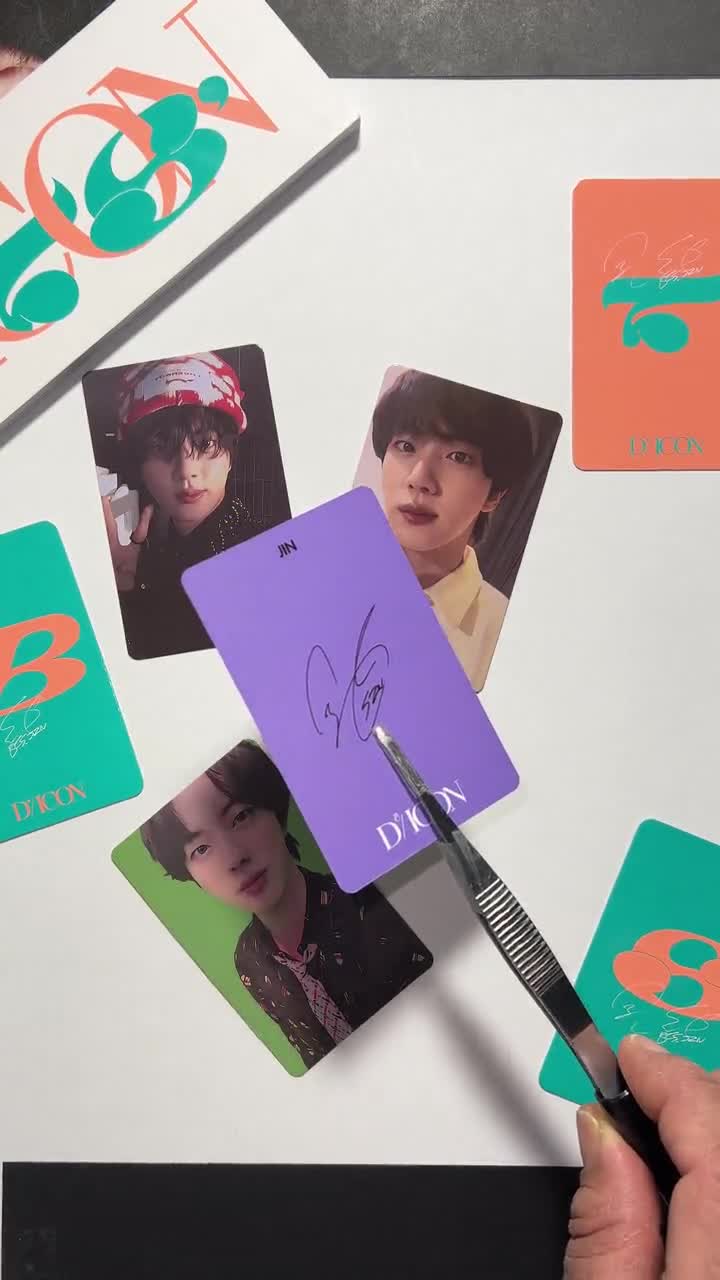 Bts Dicon D'festa Jin Photocard - Etsy