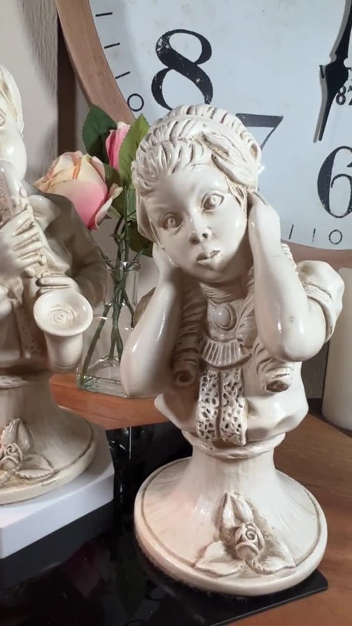 Vintage, U Kendrick, 1971, Universal Statuary Corp, Saxophone Boy