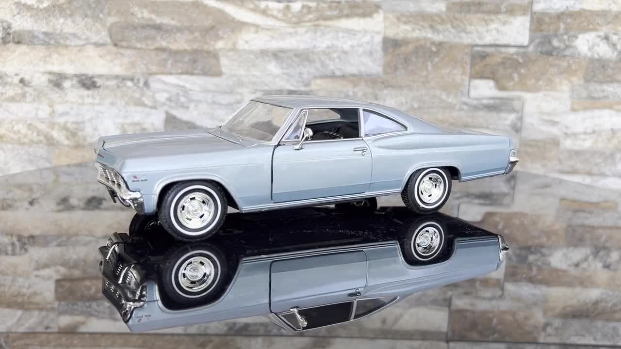 1965 Chevrolet Impala SS 396, Model Car, 1/24 Diecast Car, 1/24