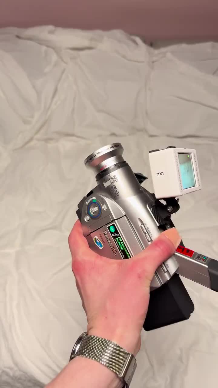 ImmersionRC Powerplayマウント – MiniDV / 8 mmカムコーダー用