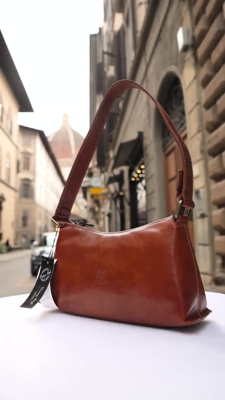 Italian Handmade Leather Bags for Women | Elegant Brown Leather