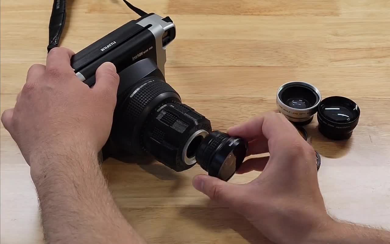 Instax Wide 37mm Lens Adapter for 300/210 Cameras - the Wide-37 - Etsy