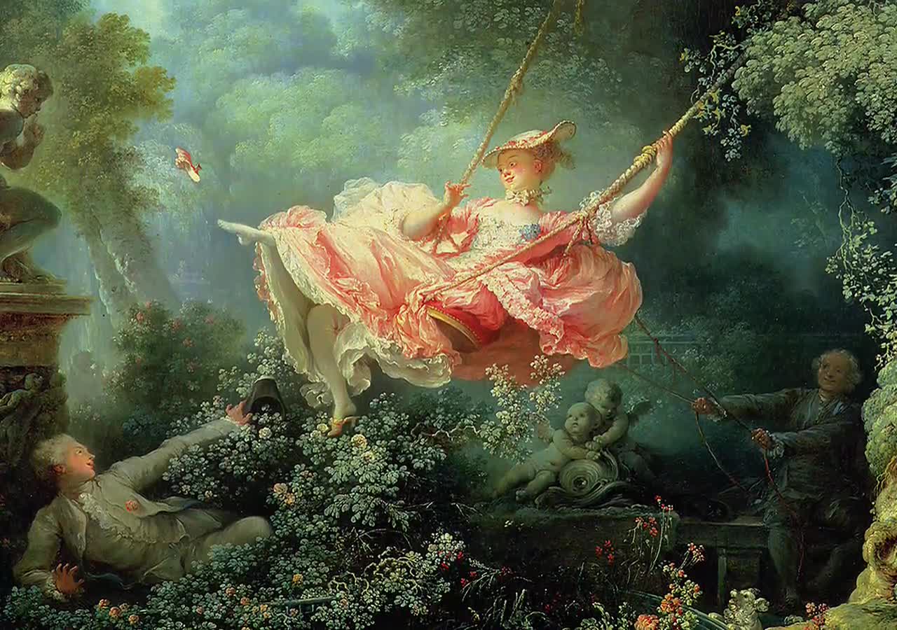 Jean-honore Fragonard, the Happy Accidents of the Swing, 1767