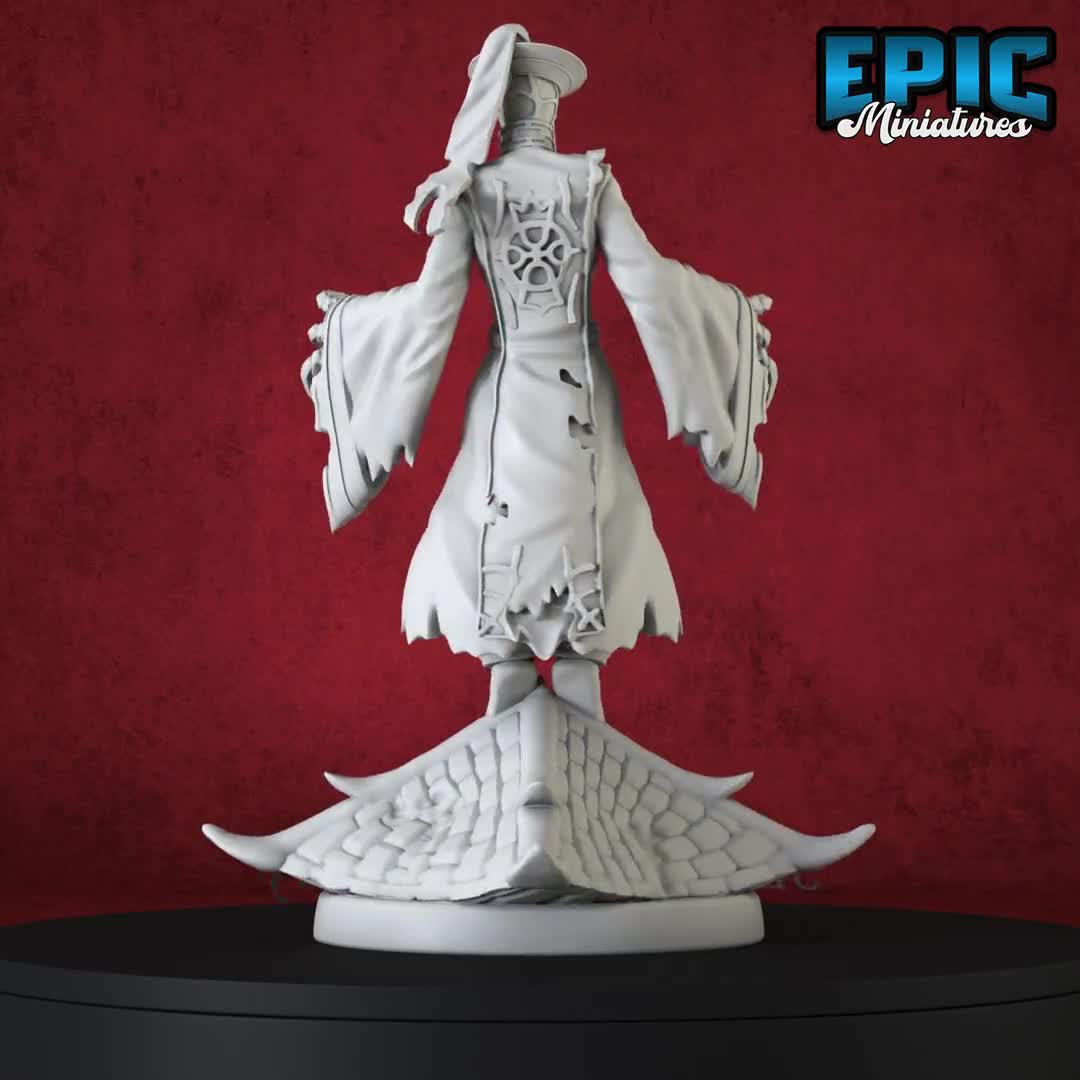 Miniature | Jiangshi Hopping Vampire Undead NPC | 28mm-40mm Resin
