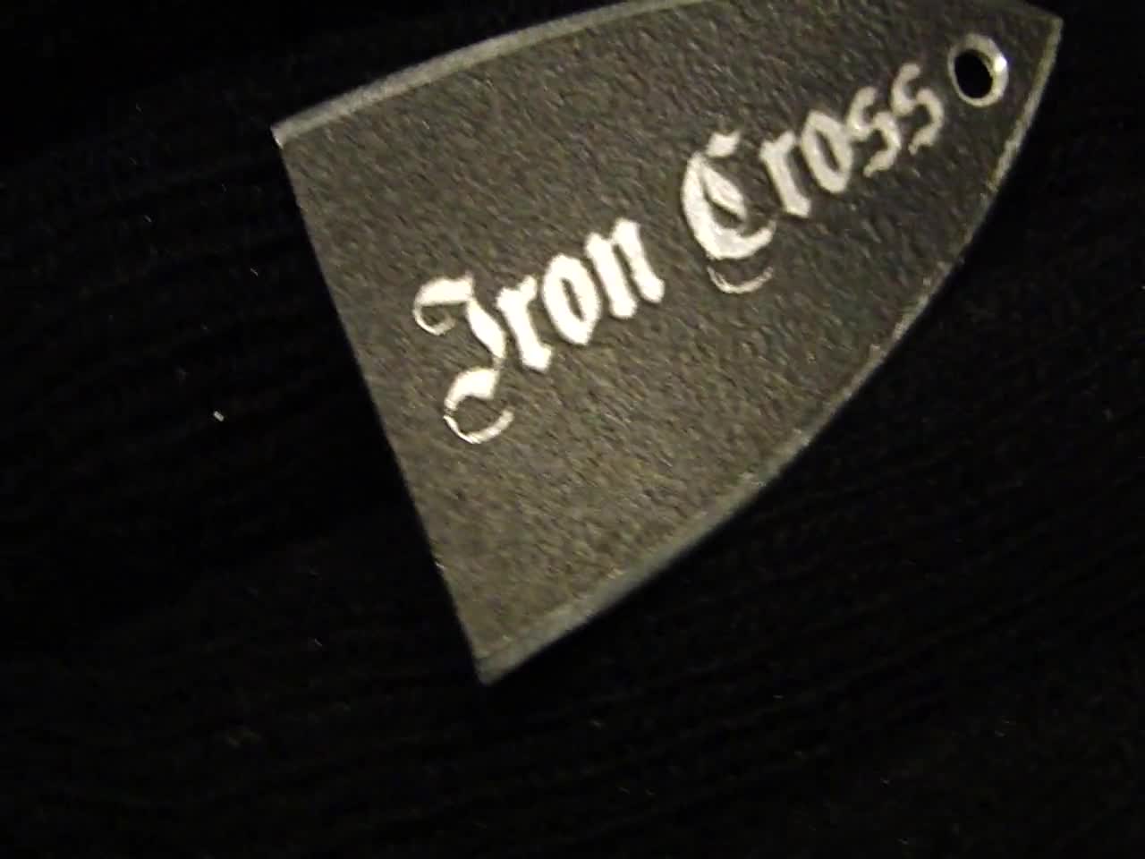 Iron Cross Trussrodcover for Ltd/esp Guitar Made of Aluminum Laser