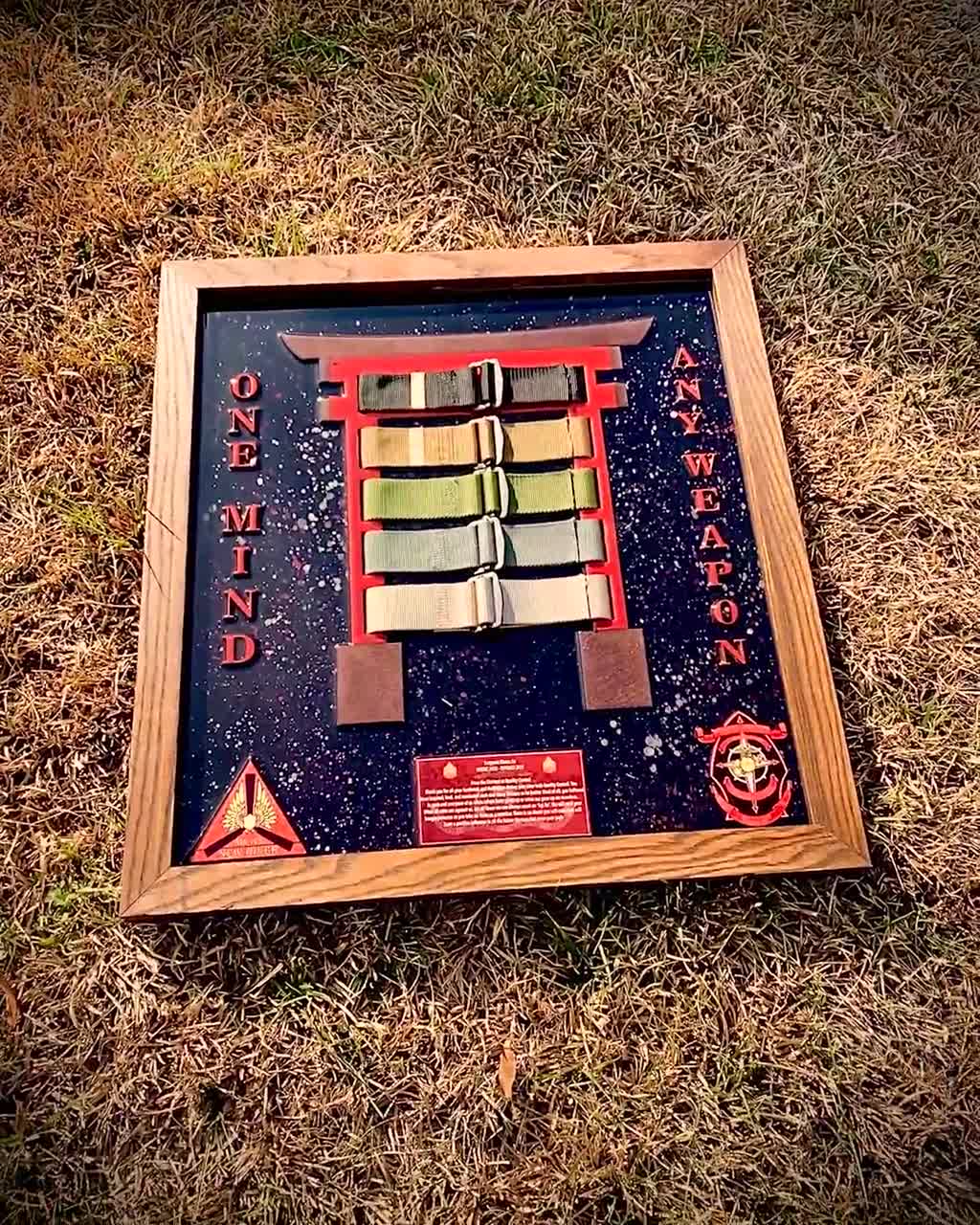 USMC MCMAP PLAQUE - Etsy
