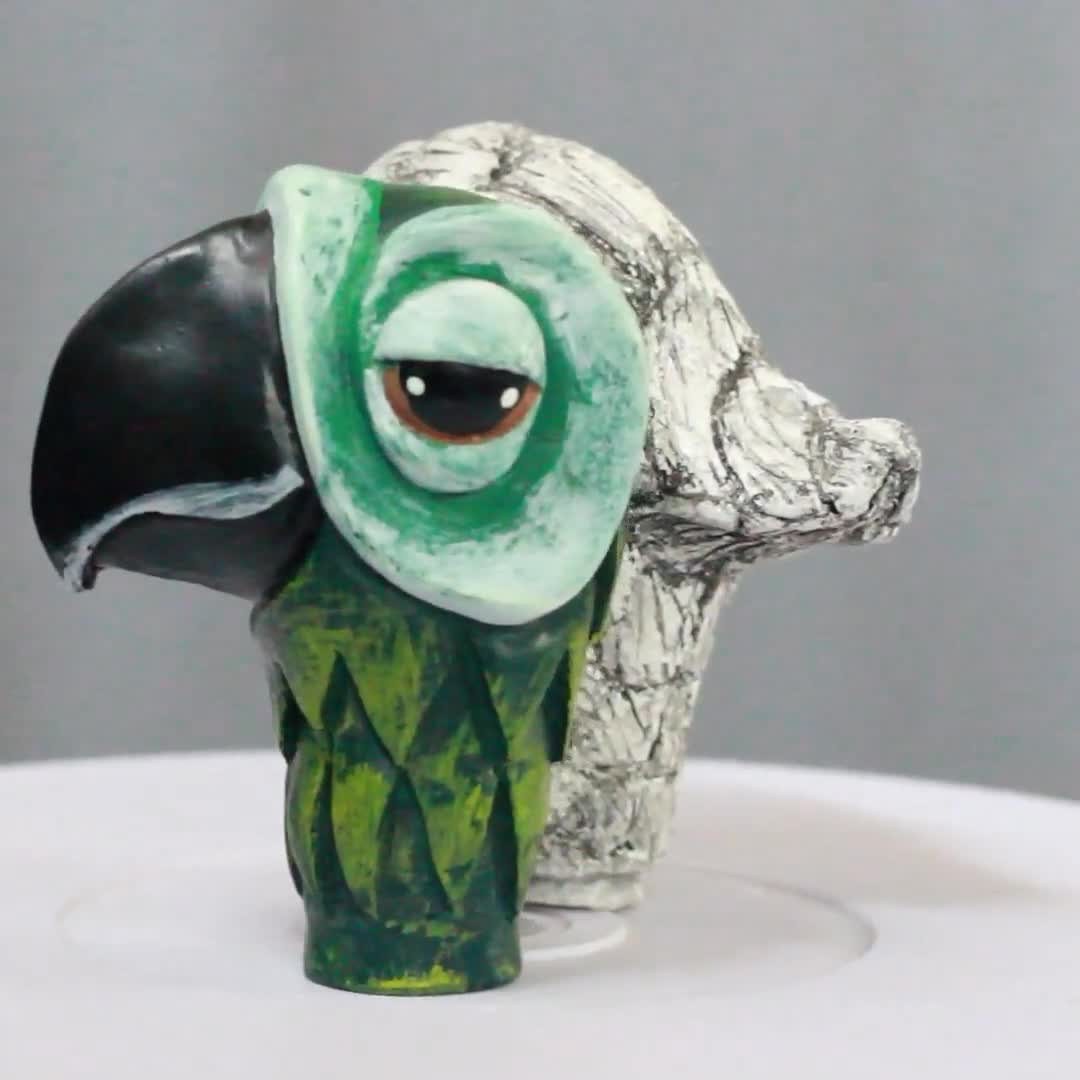 メリー・ポピンズにインスパイアされたオウムの傘立て - Etsy 日本