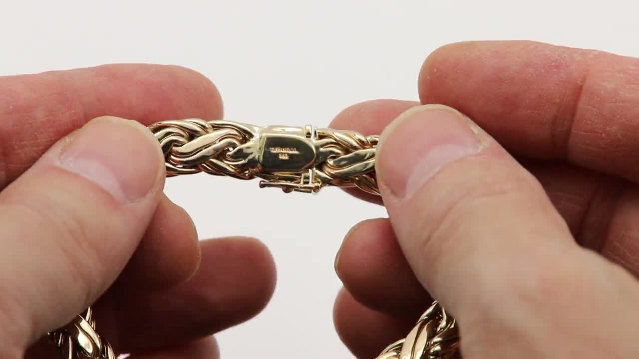 Vintage Tiffany & Co. 14k Yellow Gold Woven Bracelet - Etsy