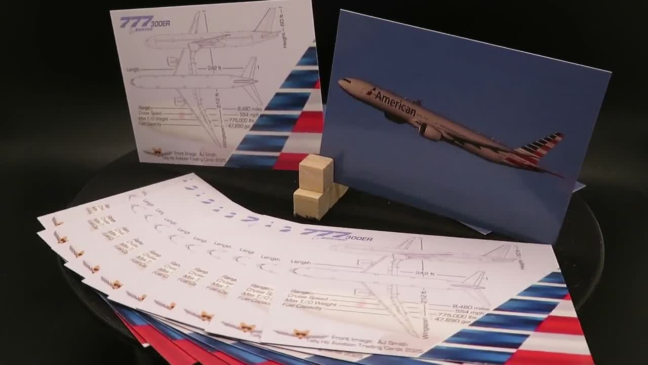 American Airlines Boeing 777-300ER - Set of 25 Aviation Trading