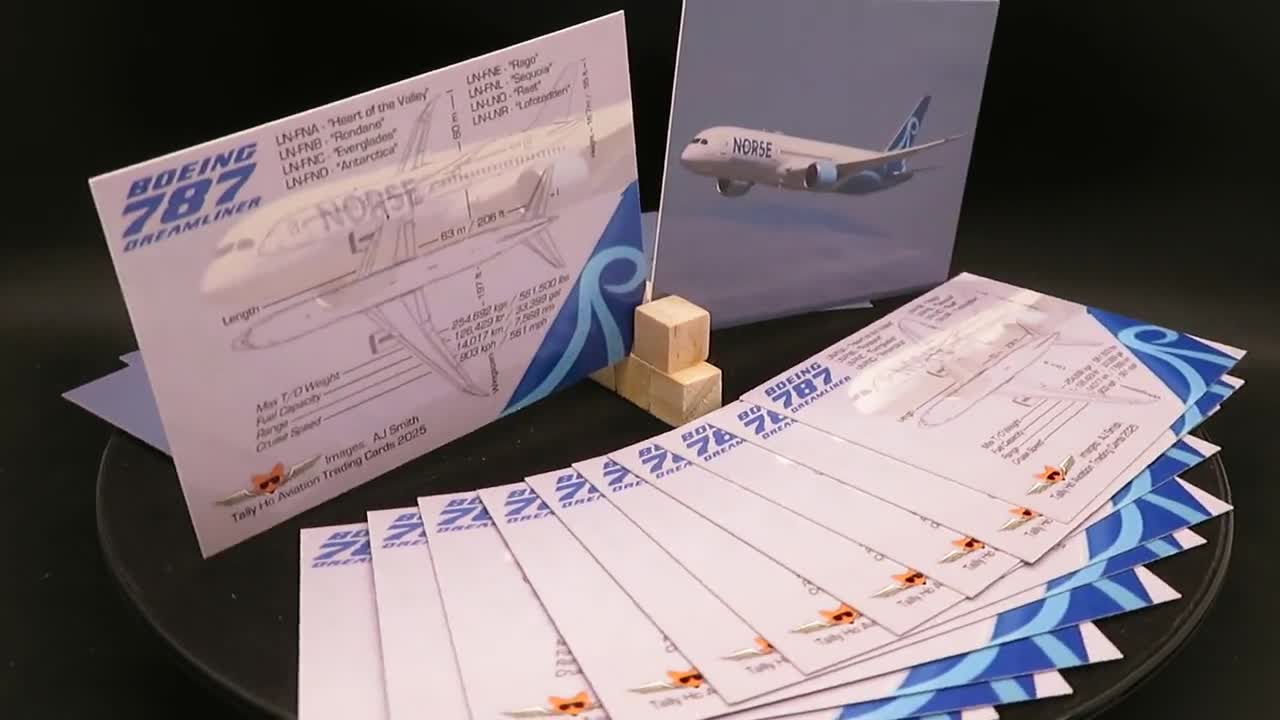 Norse Atlantic Airways Boeing 787-9 - Set of 25 Aviation Trading