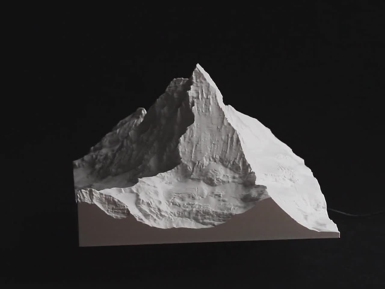 Matterhorn, 3D Printed Mountain - Etsy