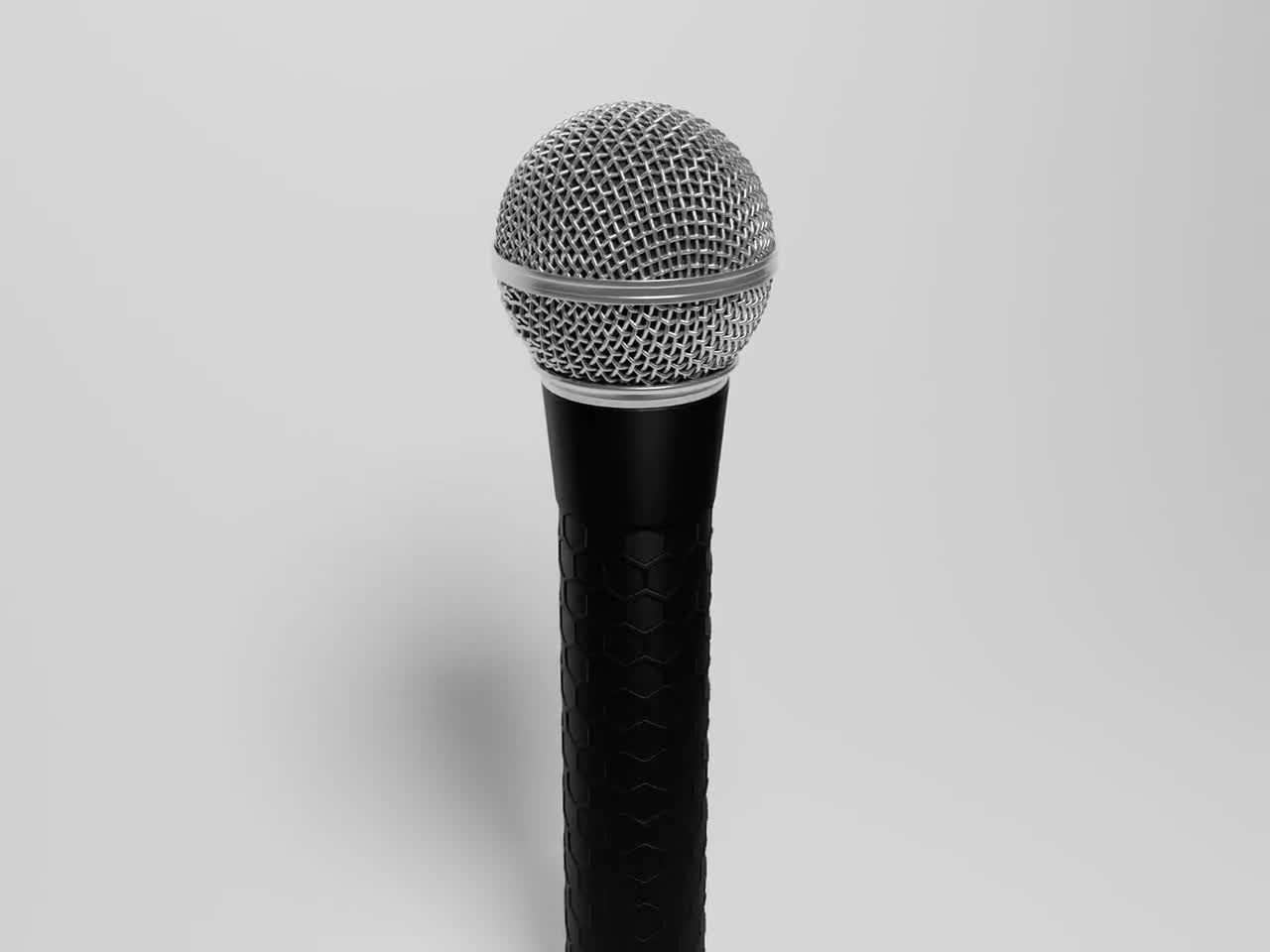 DJI Mic Mini トラディショナルマイクグリップ インタビューハンドル