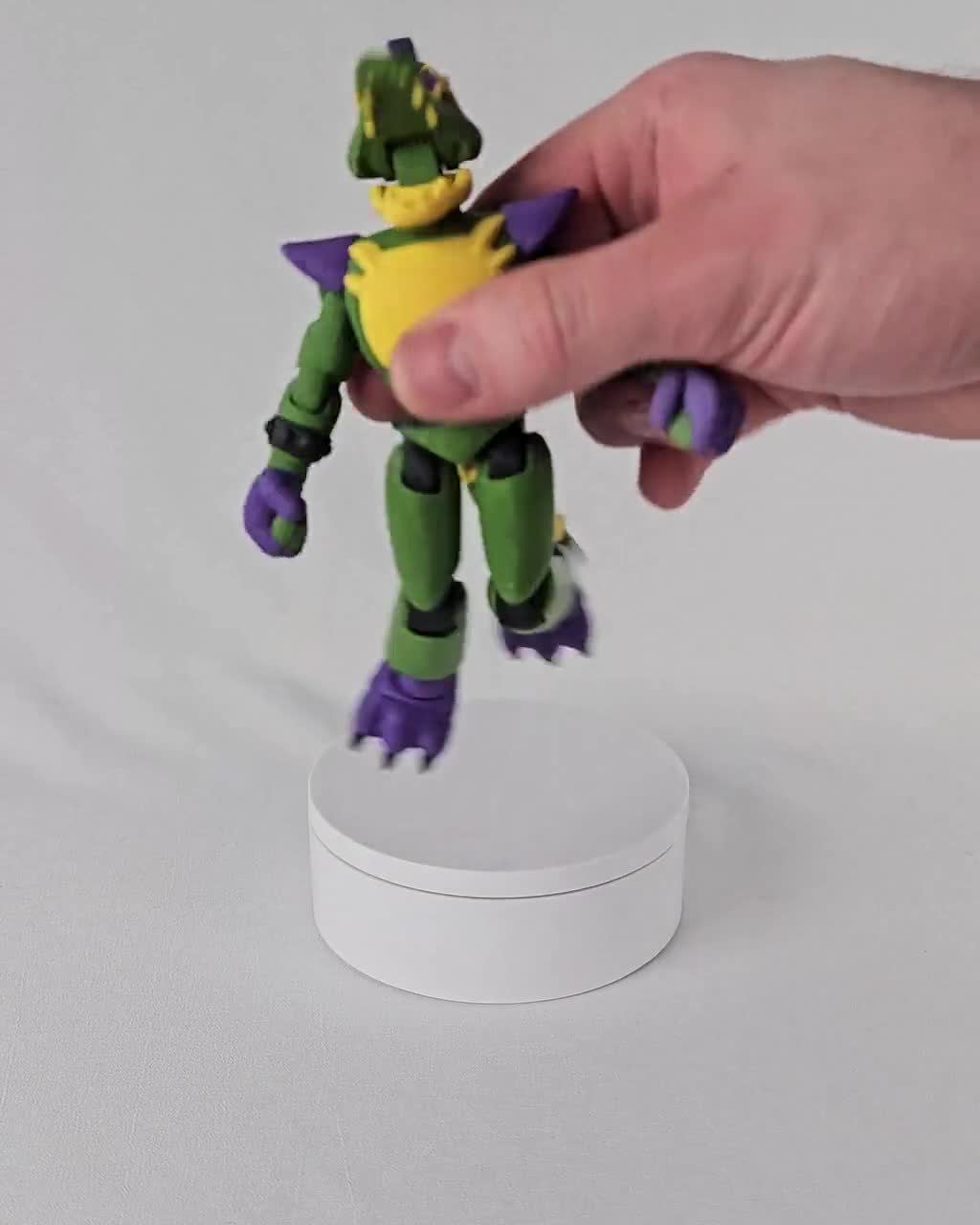 グラムロック モンティ - FNAF - フルカラー可動アクションフィギュア
