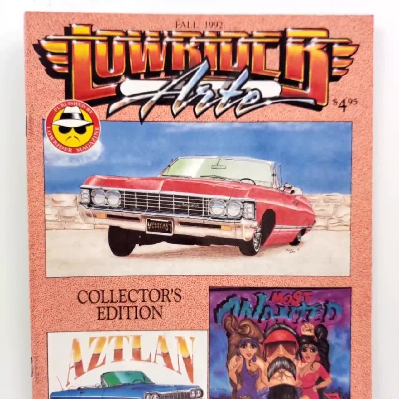 Lowrider Arte Magazine Vintage Fall 1992 Collector's Edition